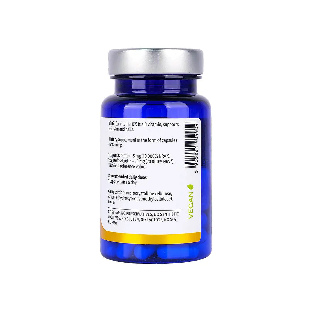 57845-Puromedica Biotin Vitamins 60 Capsules +1