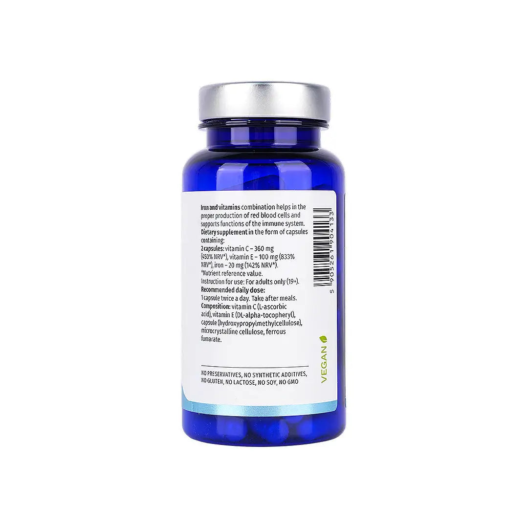 57846-Puromedica Iron+Vitamin C+E Minerals 45 Portions +2