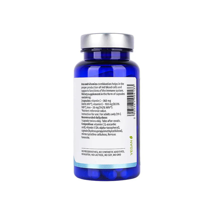 57846-Puromedica Iron+Vitamin C+E Minerals 45 Portions +2
