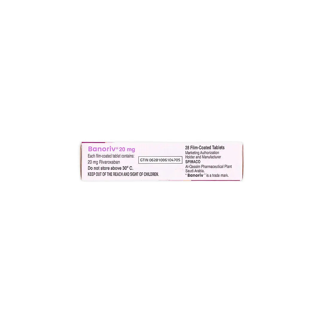 Banoriv 20 mg 28 Tablets
