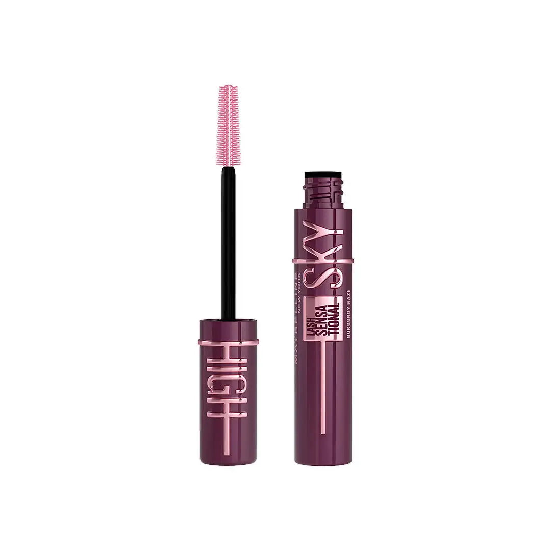 57899-Maybelline Mascara Lash Sensational Sky High Burgundy Haze +1