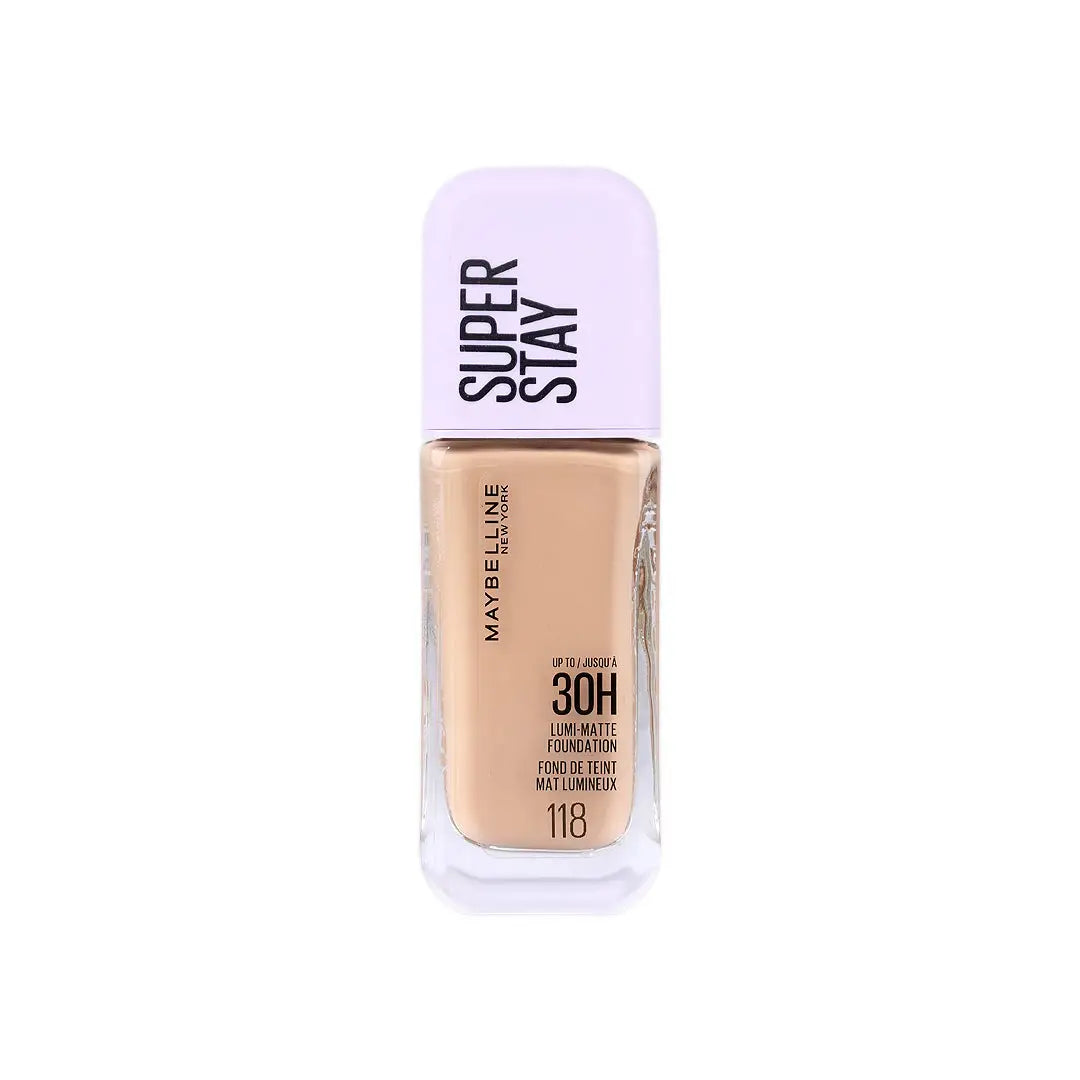 57930-Maybelline Super Stay Lumi Matte Teint Foundation 118