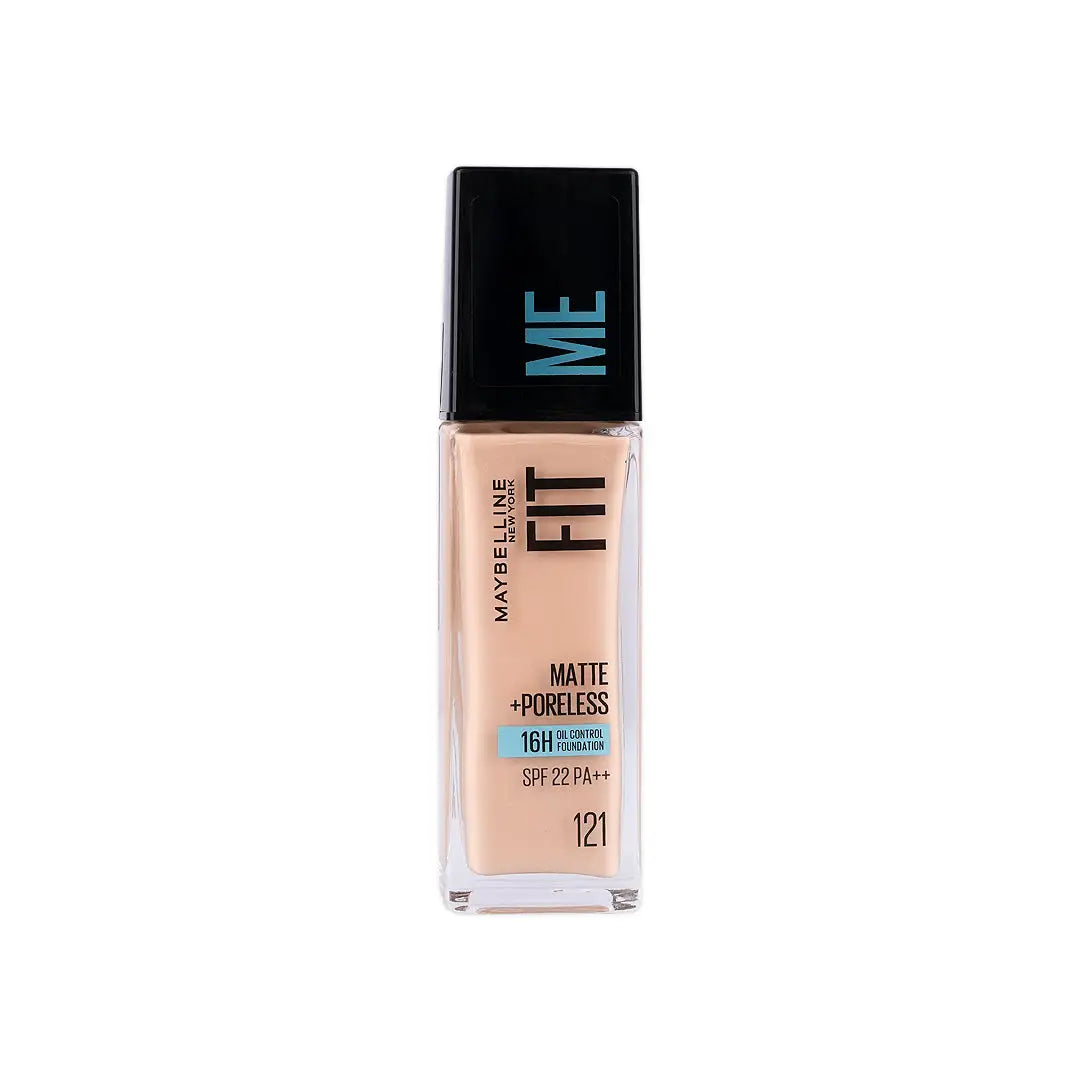 57942-Maybelline Fit Me Foundation Matte Poreless Glass SPF 121