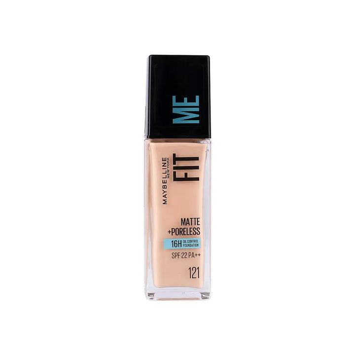 57942-Maybelline Fit Me Foundation Matte Poreless Glass SPF 121