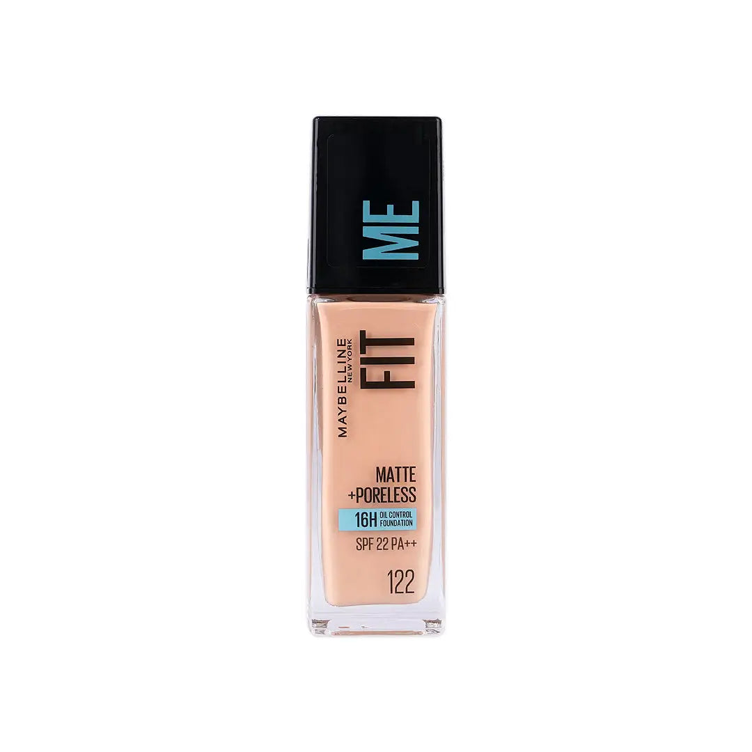57943-Maybelline Fit Me Foundation Matte Poreless Glass SPF 122