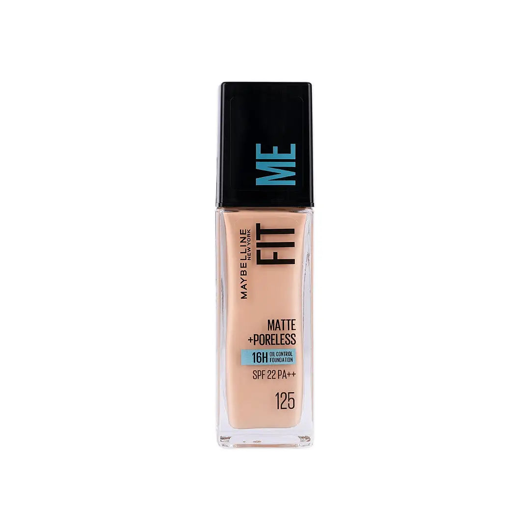 57945-Maybelline Fit Me Foundation Matte Poreless Glass SPF 125