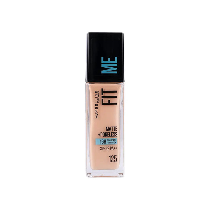57945-Maybelline Fit Me Foundation Matte Poreless Glass SPF 125