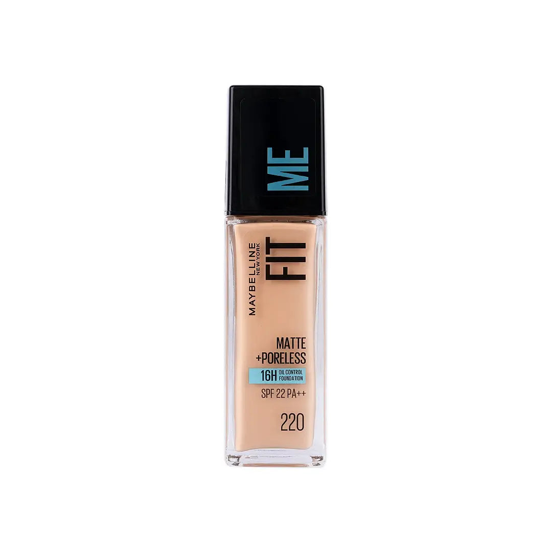 57949-Maybelline Fit Me Foundation Matte Poreless Glass SPF 220