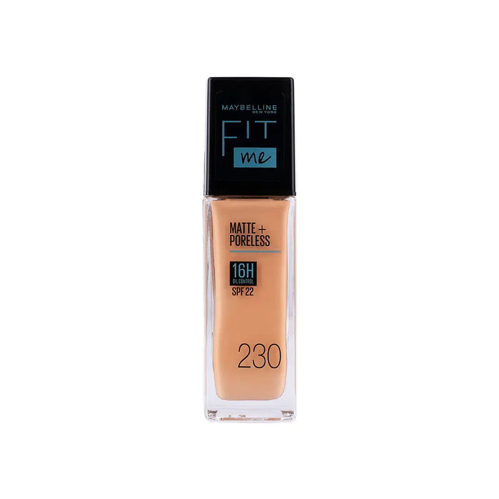 57950-Maybelline Fit Me Foundation Matte Poreless Glass Spf 230