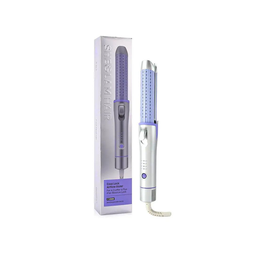 Sheglam Hair Cool Lock Airflow Styler 1"/25MM +6