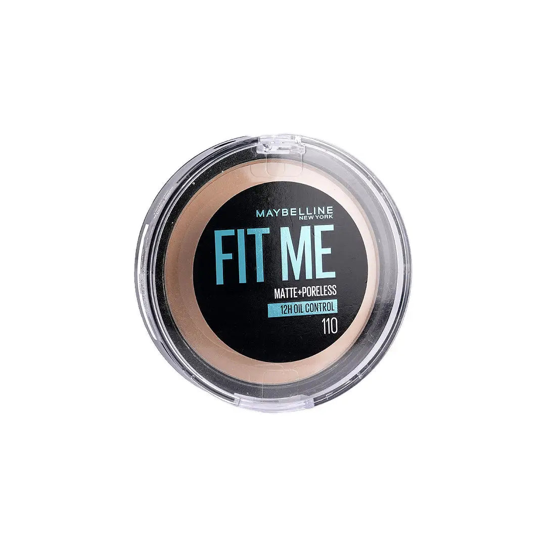57991-Maybelline Fit Me Matte + Poreless Powder 110 Porcelain +4