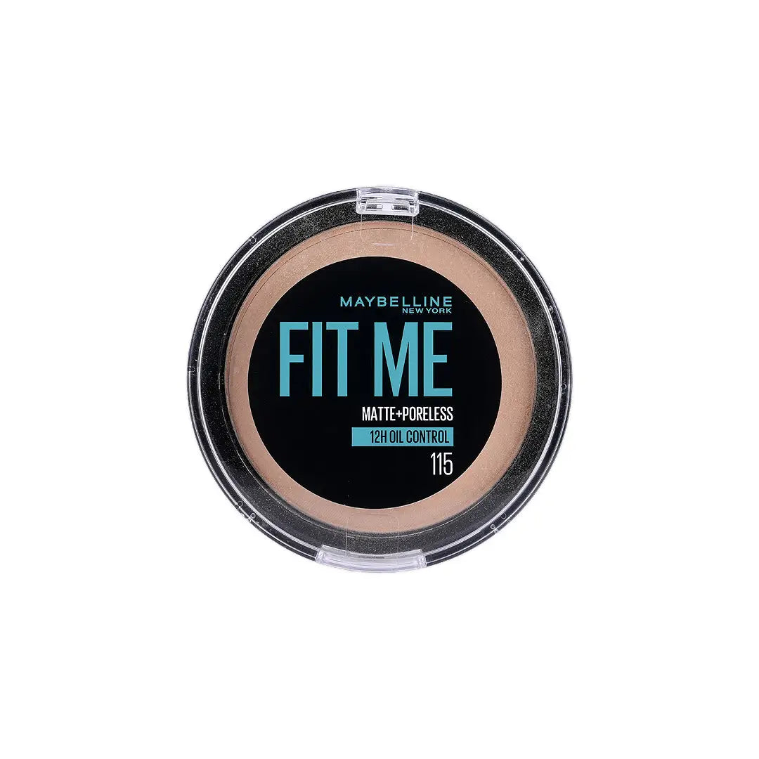 57992-Maybelline Fit Me Matte + Poreless Powder 115 Ivory