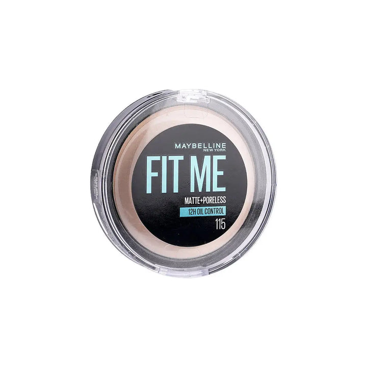 57992-Maybelline Fit Me Matte + Poreless Powder 115 Ivory +4