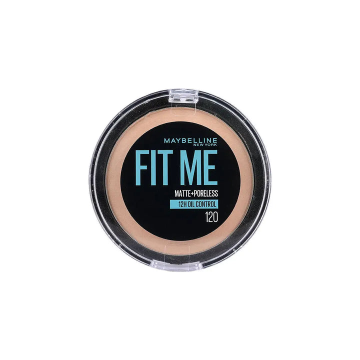 57993-Maybelline Fit Me Matte + Poreless Powder 120 Classic Ivory