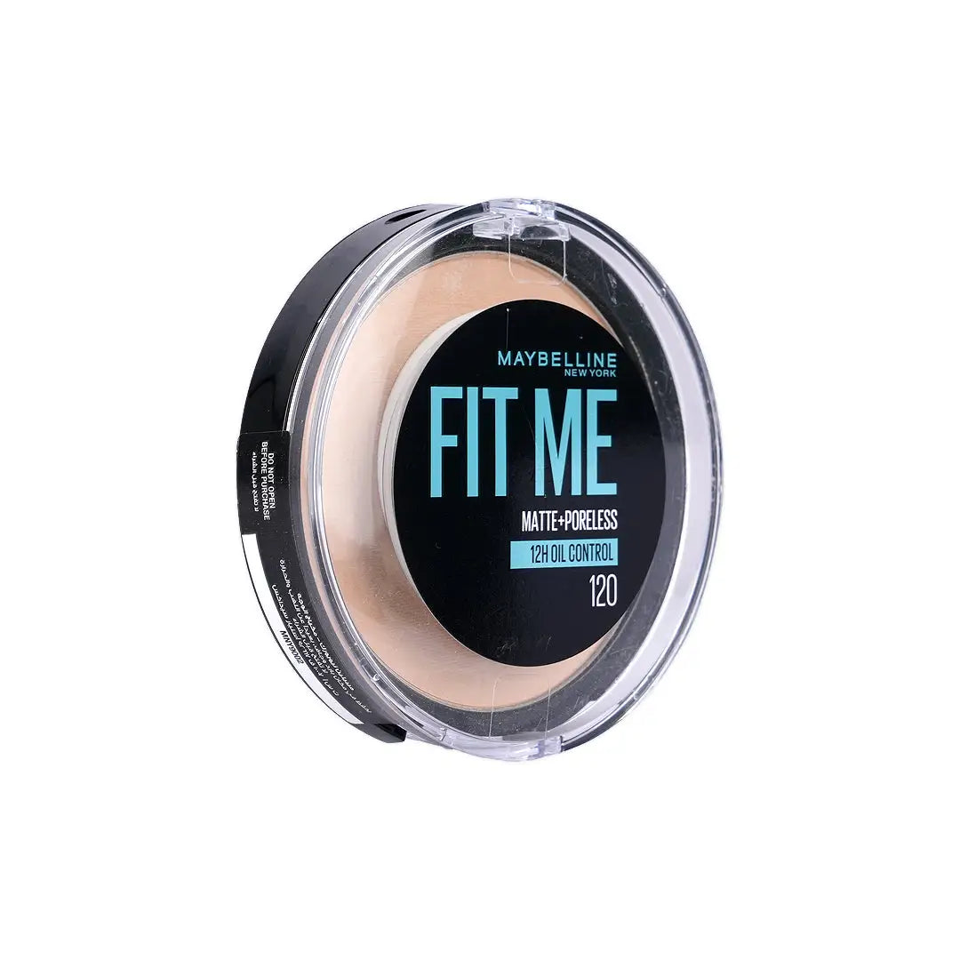 57993-Maybelline Fit Me Matte + Poreless Powder 120 Classic Ivory +1