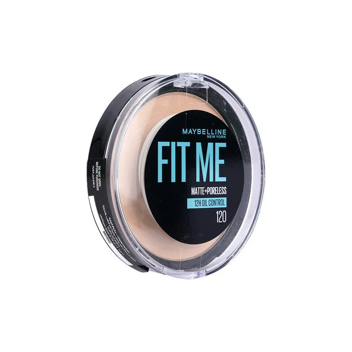 57993-Maybelline Fit Me Matte + Poreless Powder 120 Classic Ivory +1