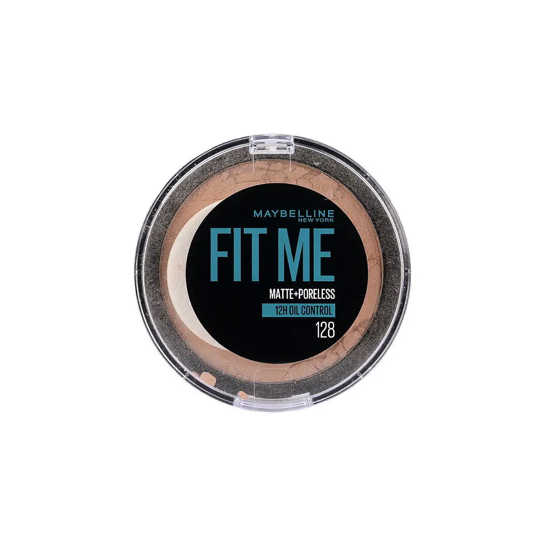 57994-Maybelline Fit Me Matte + Poreless Powder 128 Warm Nude
