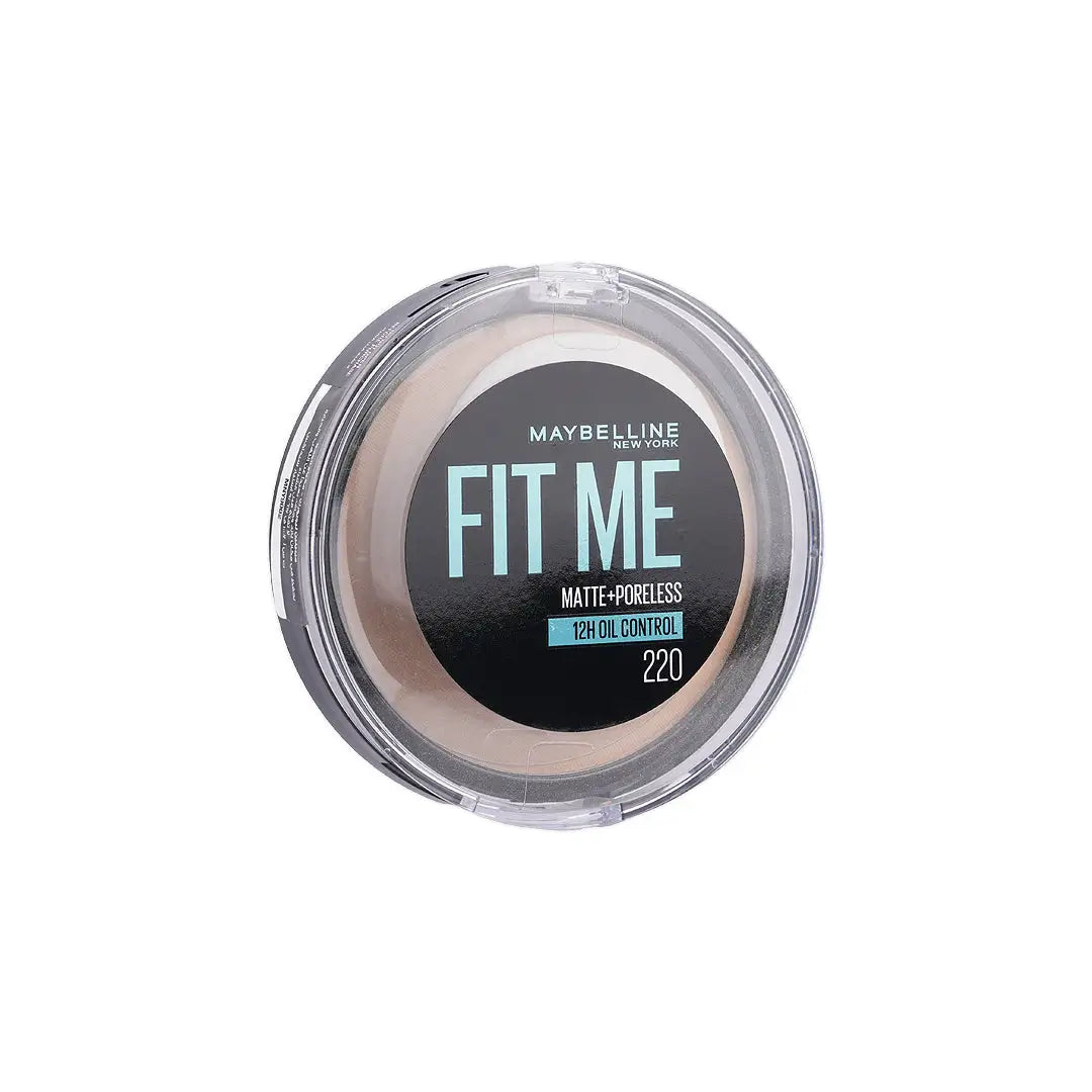 57995-Maybelline Fit Me Matte + Poreless Powder 220 Natural Beige +4