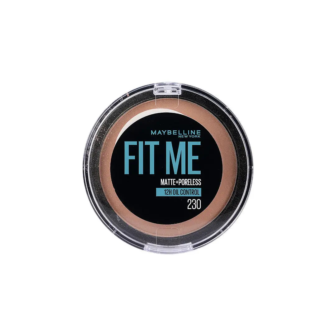 57996-Maybelline Fit Me Matte + Poreless Powder 230 Natural Buff