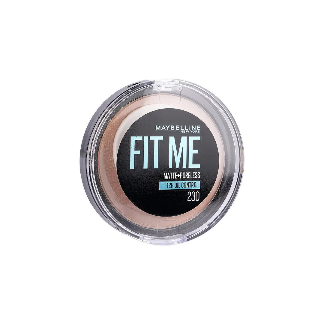 57996-Maybelline Fit Me Matte + Poreless Powder 230 Natural Buff +4