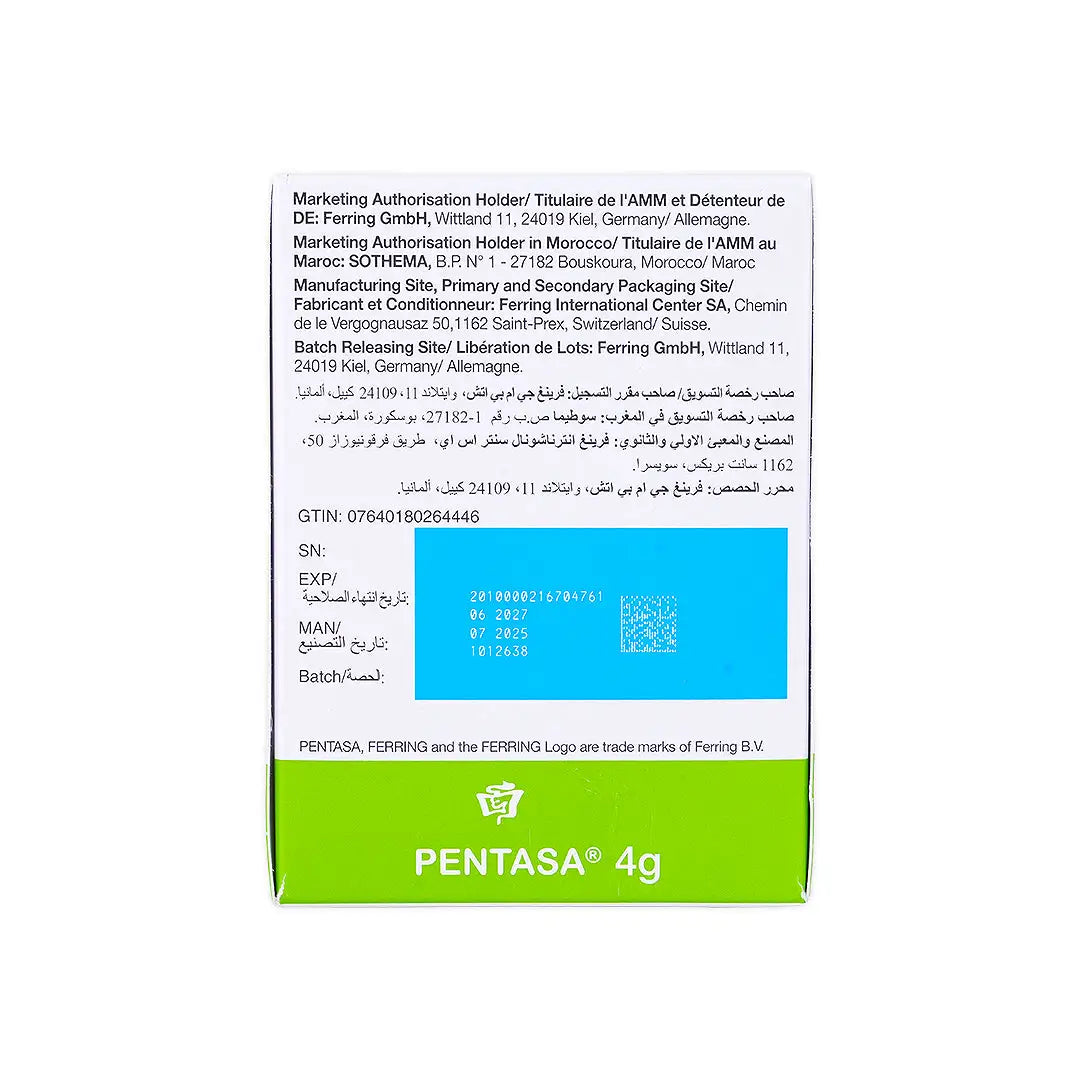 Pentasa Xtend 4g 30 Sachets