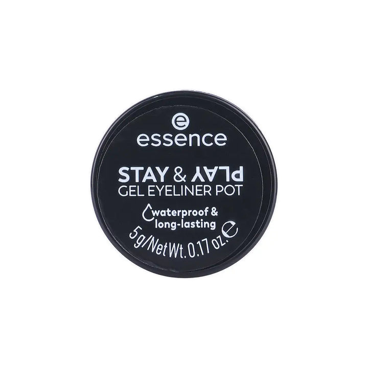 58038-Essencestay &amp; Play Gel Eyeliner Pot 01 