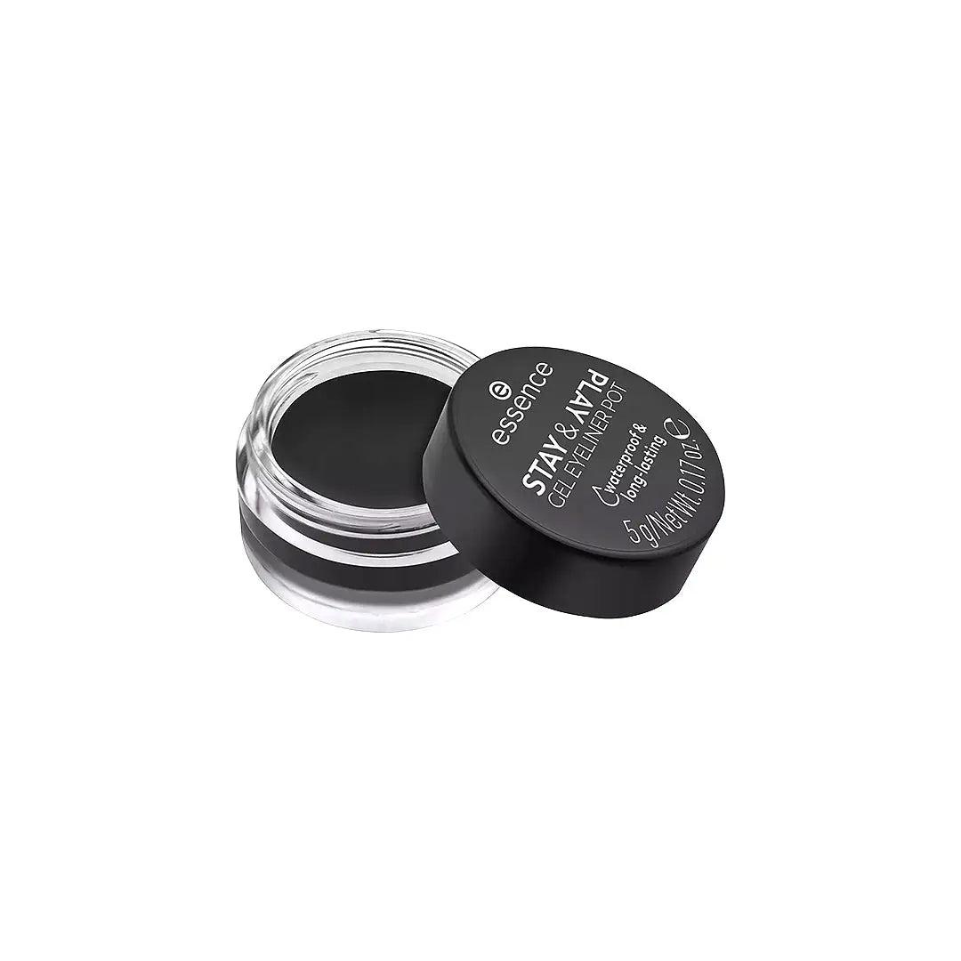 58038-Essencestay & Play Gel Eyeliner Pot 01 +1