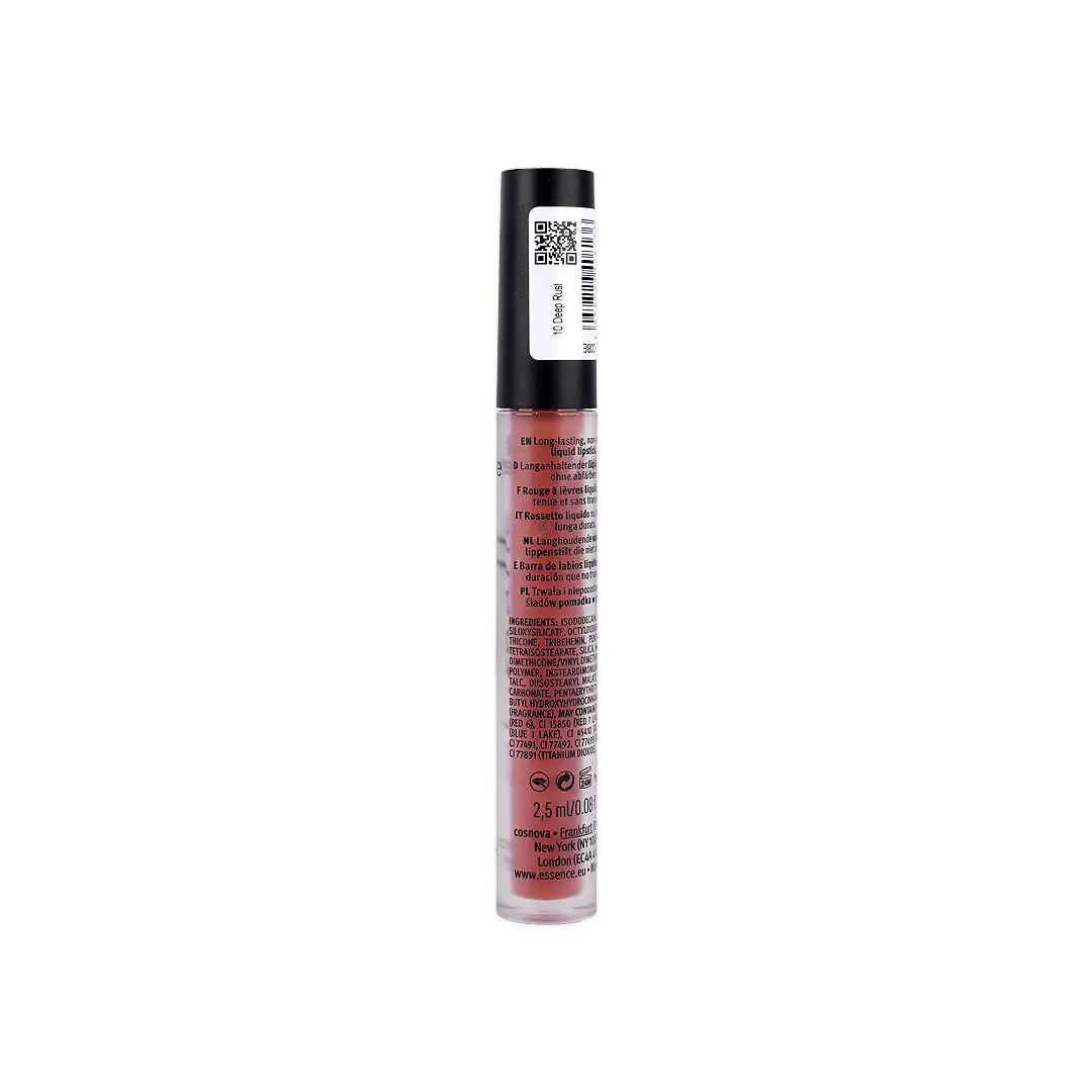 58054-Essence 8H Matte Liquid Lipstick 10 +3