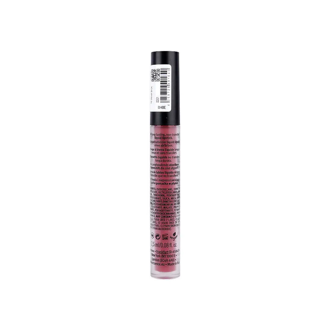 58057-Essence 8H Matte Liquid Lipstick 16 +2