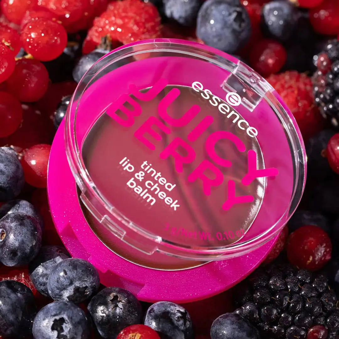 Essence Juicy Berry Tinted Lip & Cheek Balm