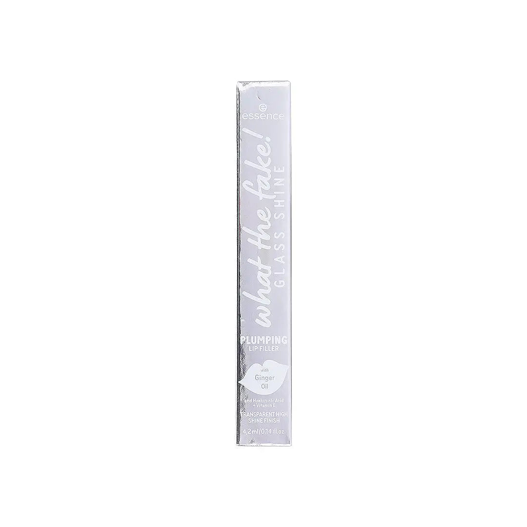 58107-Essence What The Fake! Glass Shine Plumping Lip Filler 01 +4