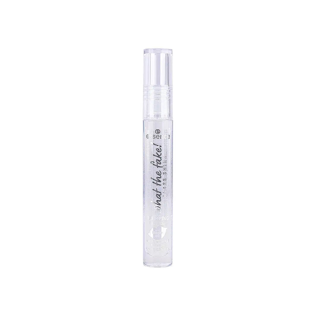 58107-Essence What The Fake! Glass Shine Plumping Lip Filler 01 +3