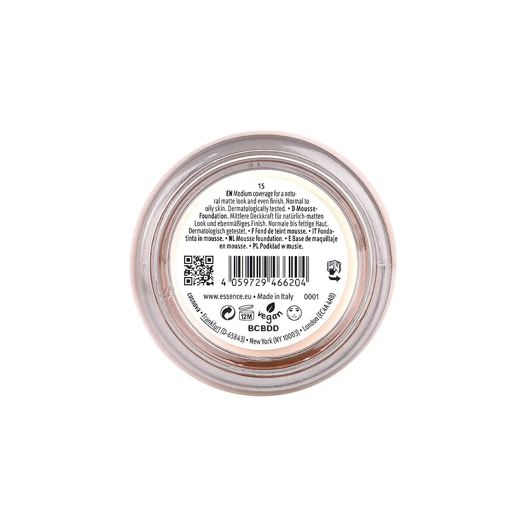 58123-Essence Natural Matte Mousse Found. 15 +3