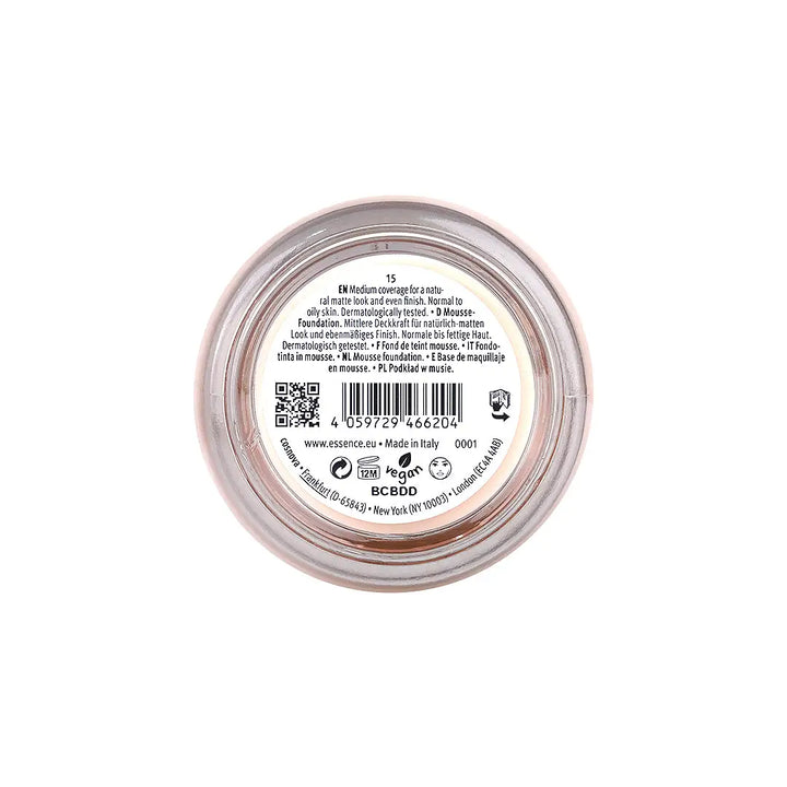 58123-Essence Natural Matte Mousse Found. 15 +3