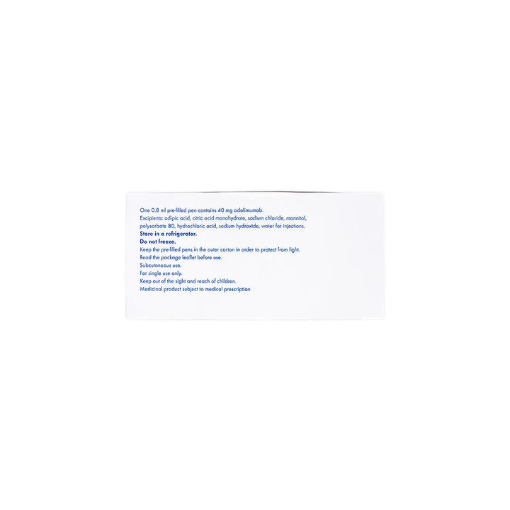 58141-Hyrimoz 40mg/0.8ml Injection 2 Prefilled Pen +1