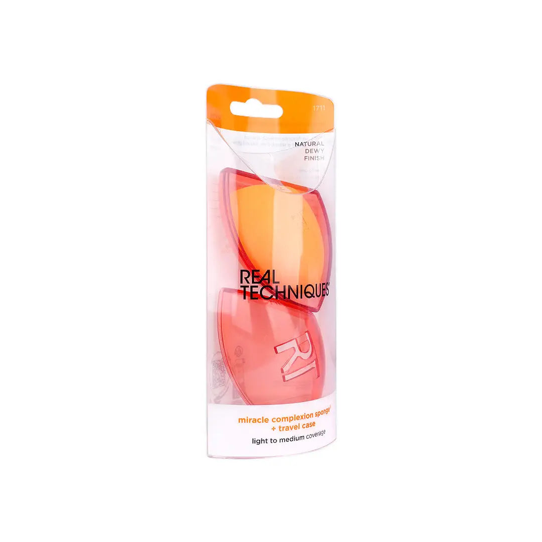 58143-Real Techniques Miracle Complexion Sponge + Travel Case-1711 +4