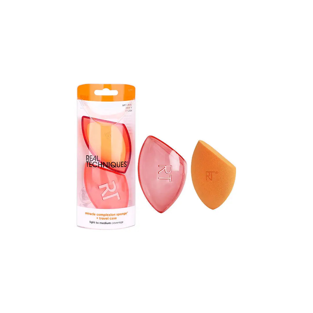 58143-Real Techniques Miracle Complexion Sponge + Travel Case-1711 