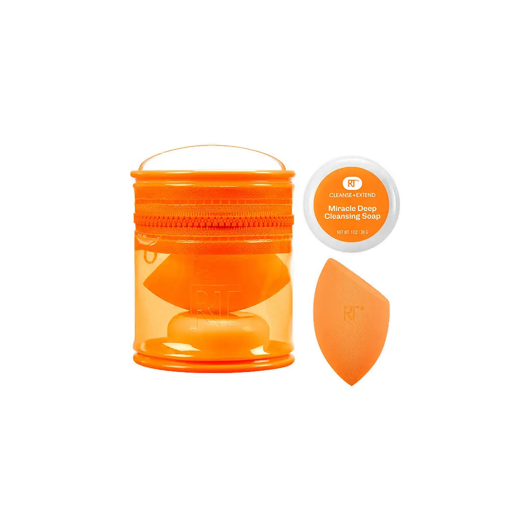 Real Techniques Miracle Blend + Cleanse Set-0523