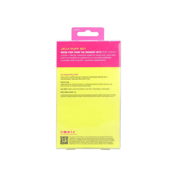 58157-Real Techniques Vivid Escape Jelly Puff Set-0660 +5