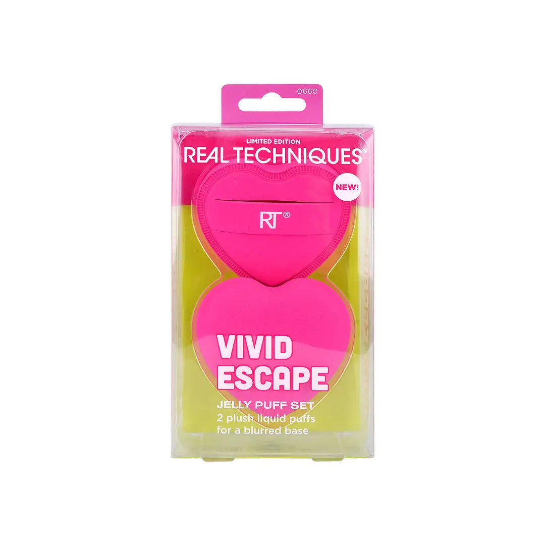 58157-Real Techniques Vivid Escape Jelly Puff Set-0660 +2