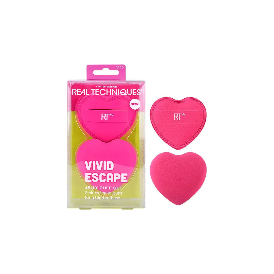 58157-Real Techniques Vivid Escape Jelly Puff Set-0660 