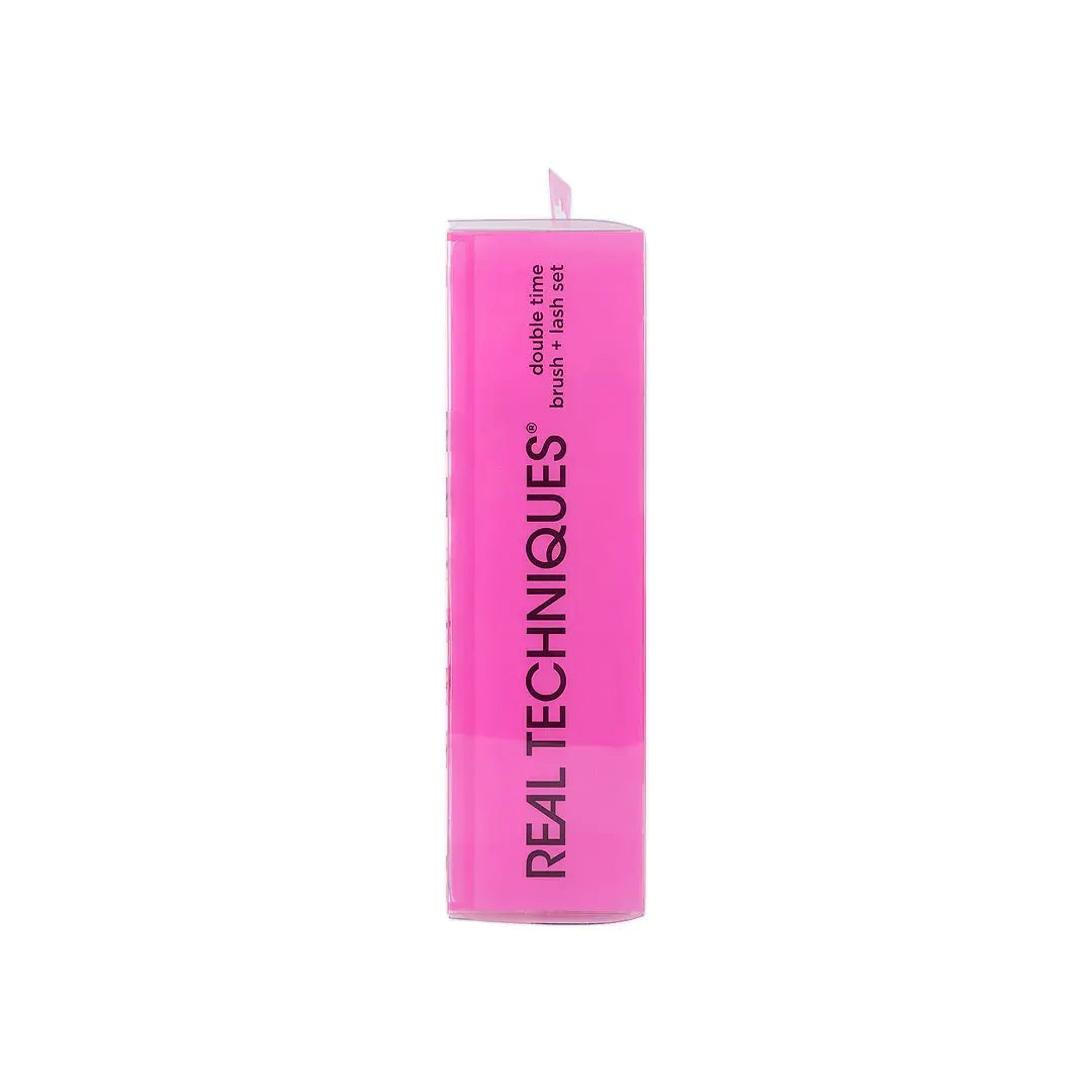 58158-Real Techniques Double Time Brush + Lash Set-0318 +5
