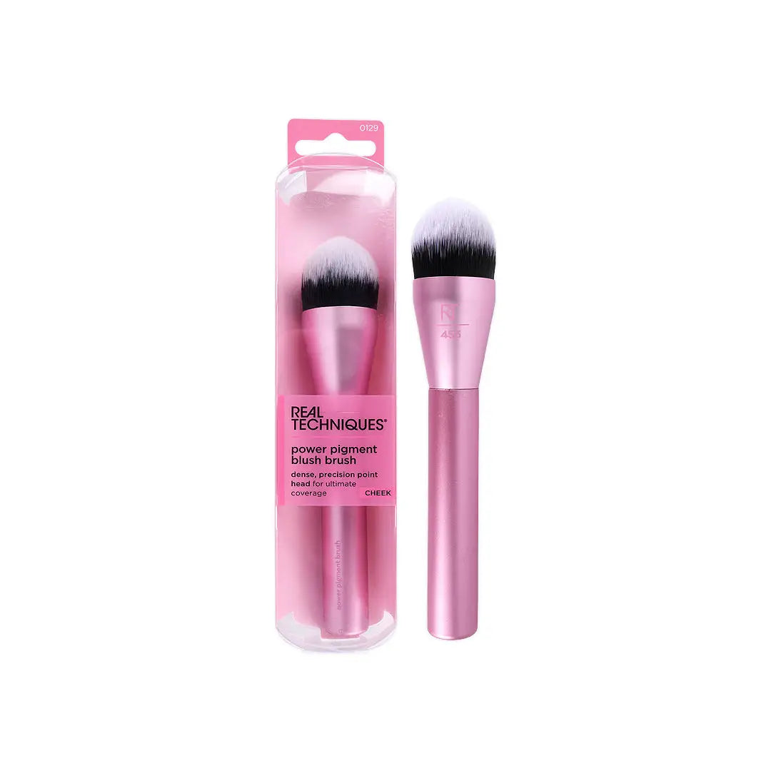 58161-Real Techniques Cheek Power Pigment Blush Brush-0129 +2