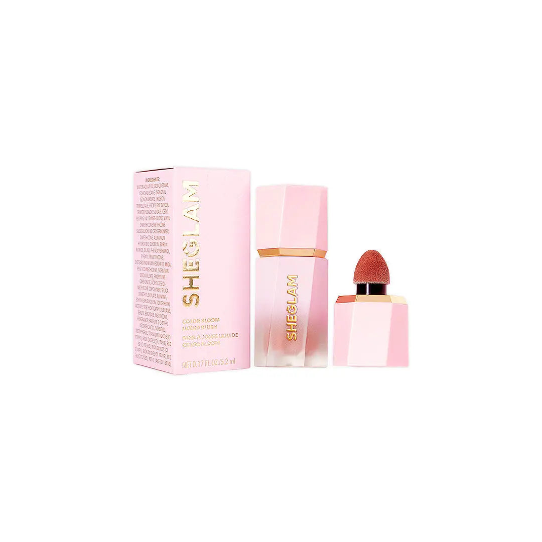 58163-Sheglam Color Bloom Liquid Blush Matte Finish Risky Business 