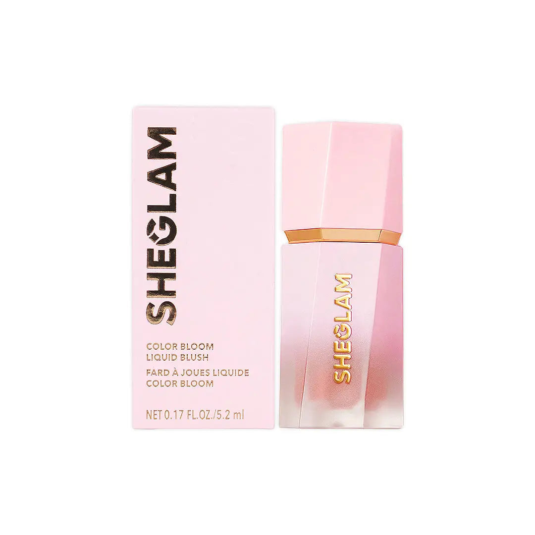 58163-Sheglam Color Bloom Liquid Blush Matte Finish Risky Business +1