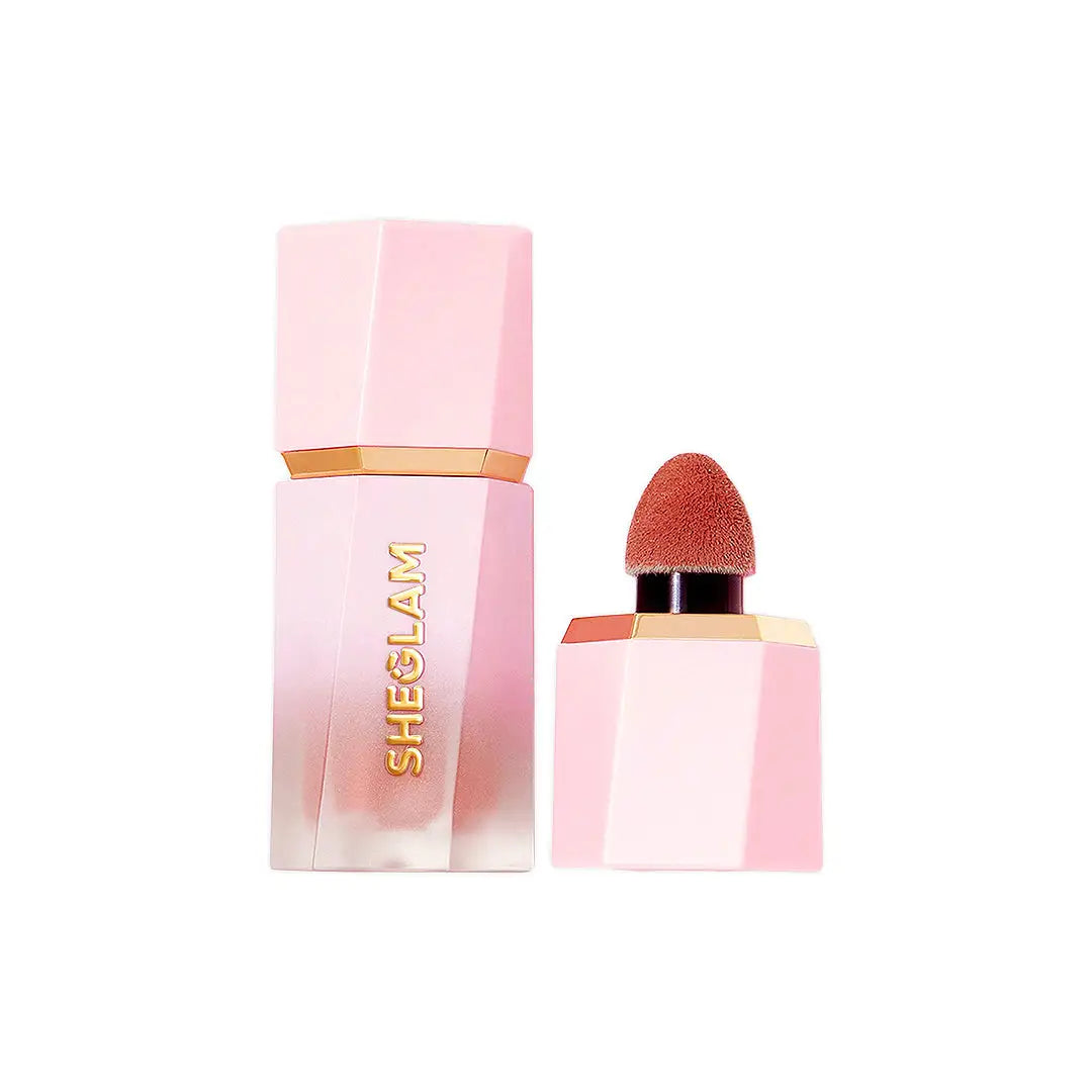 58163-Sheglam Color Bloom Liquid Blush Matte Finish Risky Business +3