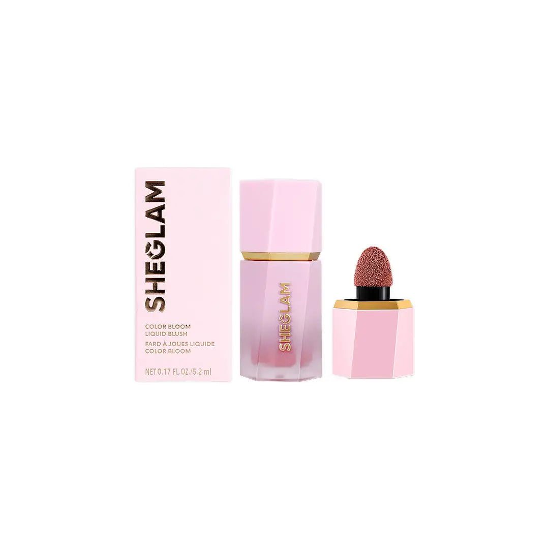 58164-Sheglam Color Bloom Liquid Blush Matte Finish Cutie Pie 