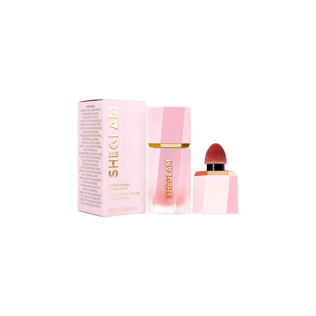 58166-Sheglam Color Bloom Liquid Blush Matte Finish Swipe Right 