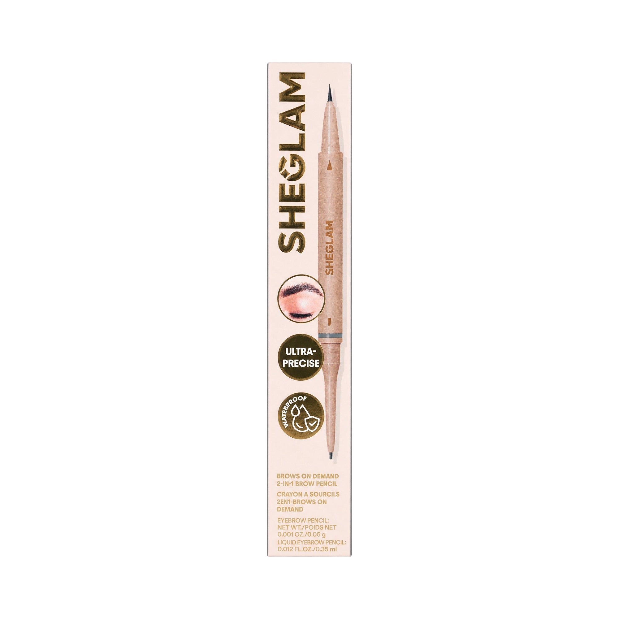 58170-Sheglam Brows On Demand 2-In-1 Brow Pencil Espresso  +3