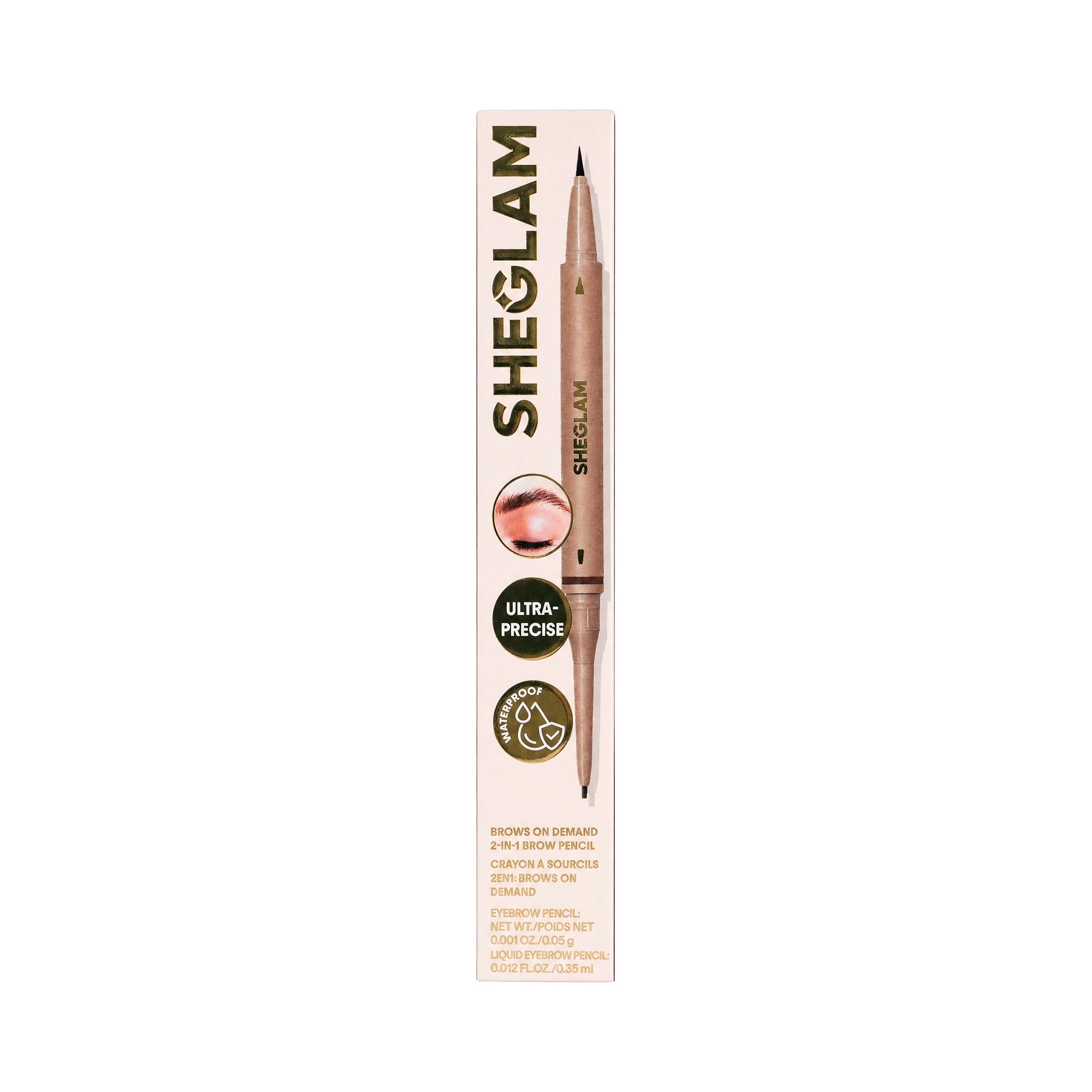 58171-Sheglam Brows On Demand 2-In-1 Brow Pencil Chocolate  +5